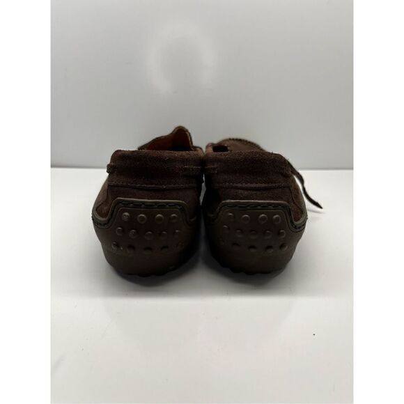 Eddie Bauer Women’s Leather Loafers Slip On Brown Shoes Size 9.5M Made in Italy - Picture 7 of 11